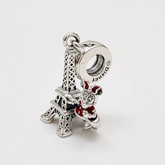 Pandora Disney Minnie Mouse Eiffel Tower Charm - Picture 1 of 4